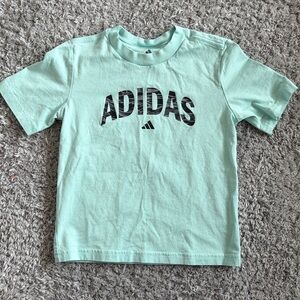 Adidas•Boys’ Short Sleeve Tee | Aqua | 4